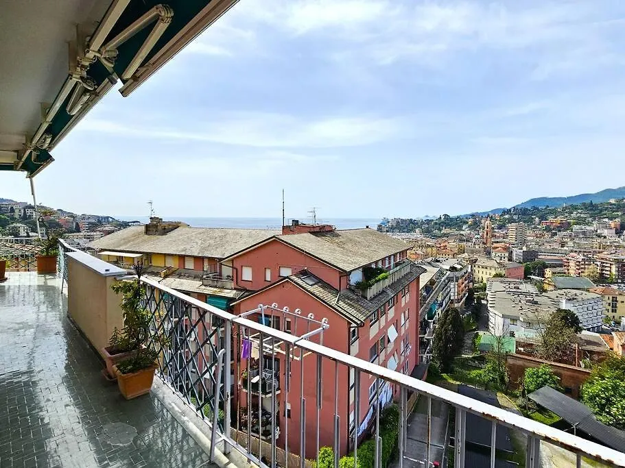 Parking,Wifi, Netflix - Sunny Sea View Haven Apartment Rapallo