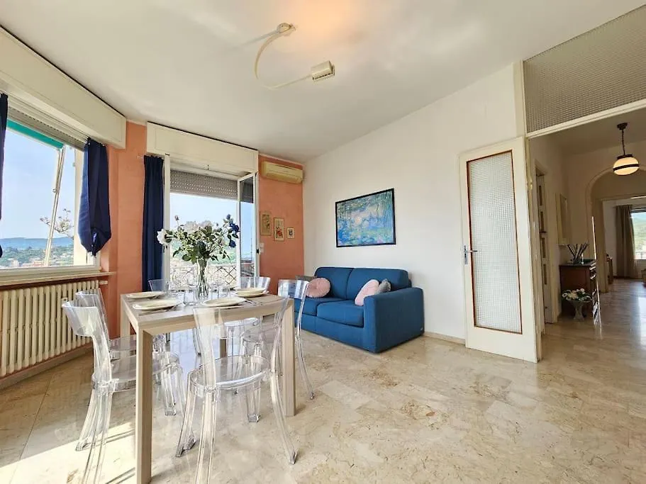 Parking,Wifi, Netflix - Sunny Sea View Haven Apartment Rapallo