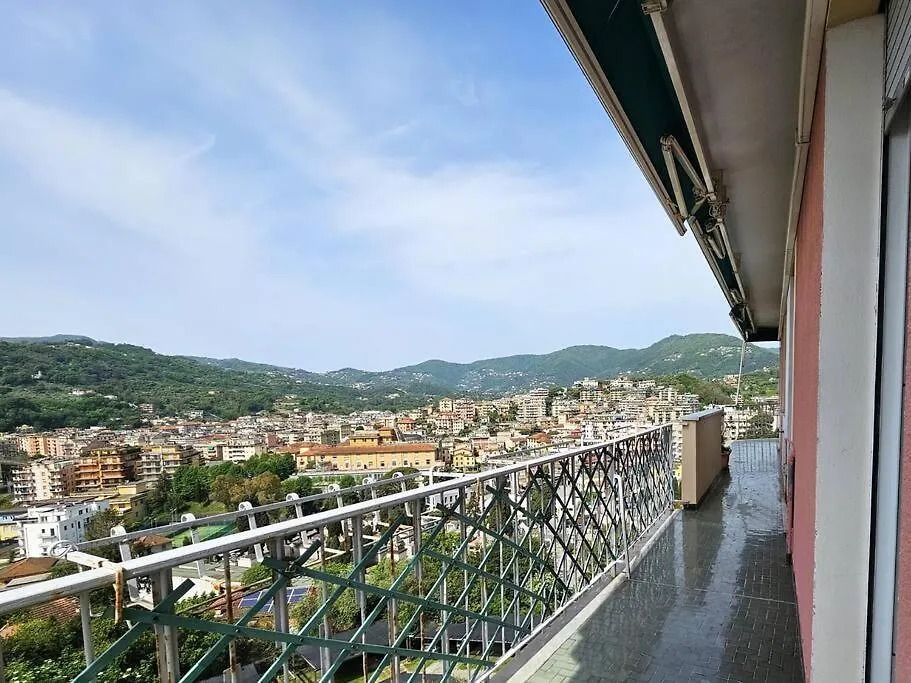 Parking,Wifi, Netflix - Sunny Sea View Haven Apartment Rapallo Italy