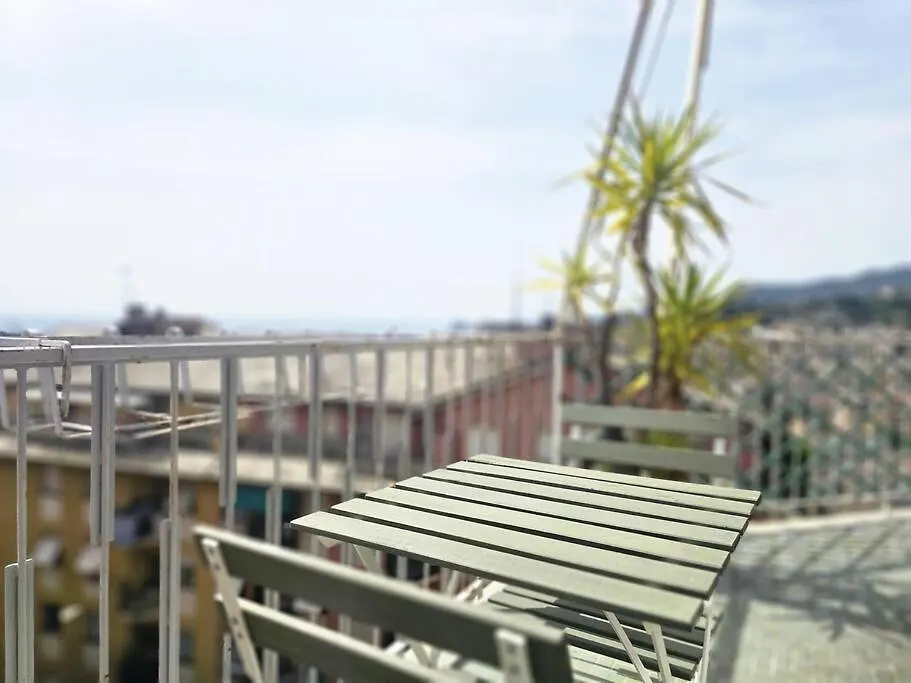 Parking,Wifi, Netflix - Sunny Sea View Haven Apartment Rapallo